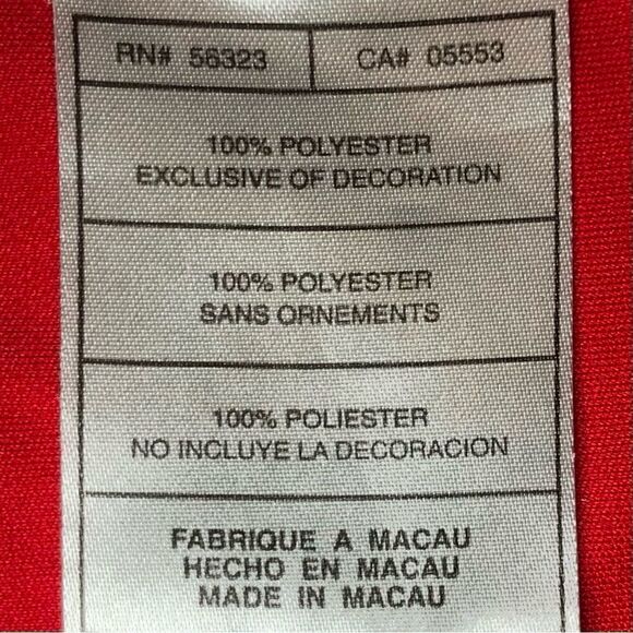 Nike Performance Polo in Bright Red Men’s XL - Picture 6 of 7